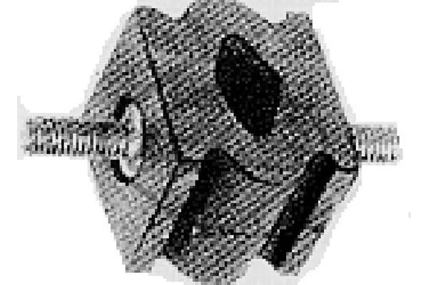 Držák, výfukový systém METALCAUCHO 00205 – OE 7700656895