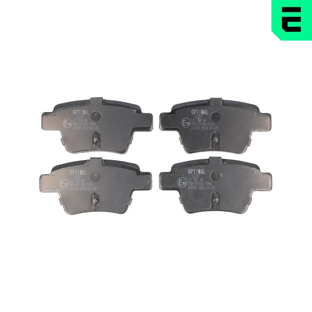 Sada brzdových destiček, kotoučová brzda OPTIMAL BP-12391