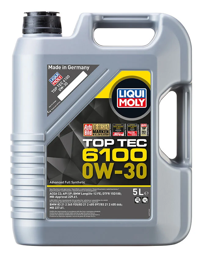 Motorový olej top tec 6100 0w-30 LIQUI MOLY 20779