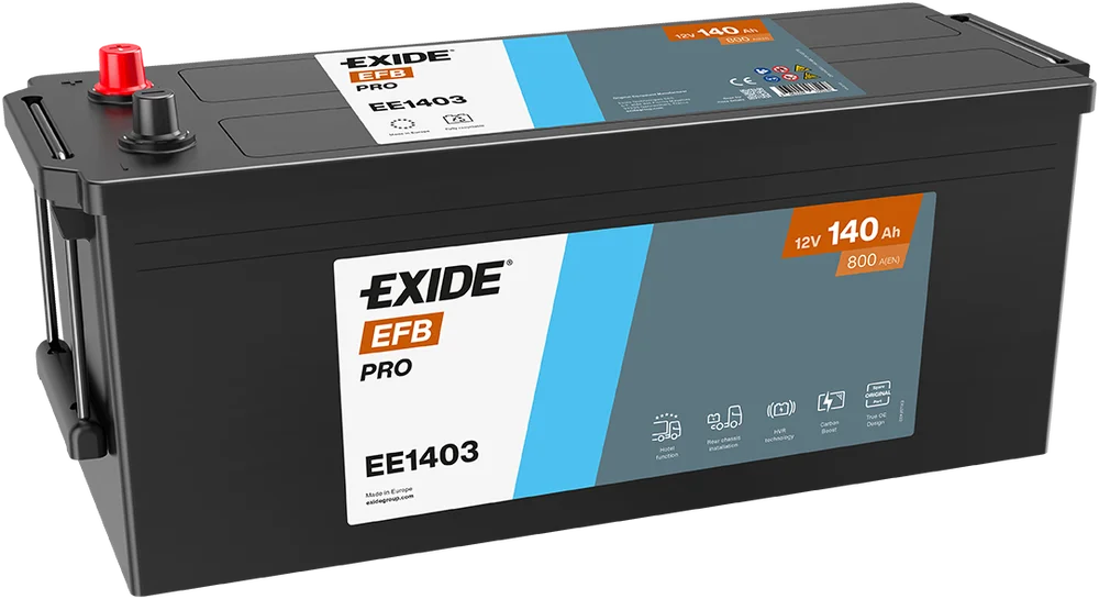 startovací baterie EXIDE EE1403 startovací baterie EXIDE EE1403