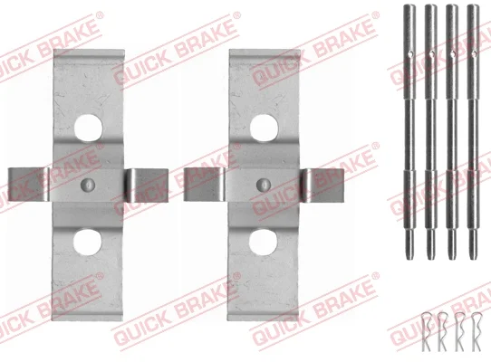 Sada prislusenstvi, oblozeni kotoucove brzdy QUICK BRAKE 109-1637