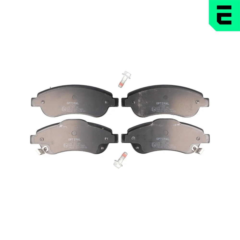 Sada brzdových destiček, kotoučová brzda OPTIMAL BP-12368
