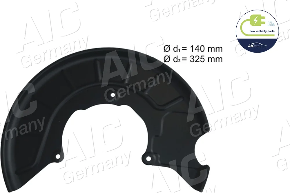 Ochranný plech proti rozstřikování, brzdový kotouč AIC 54846 Ochranný plech proti rozstřikování, brzdový kotouč AIC 54846