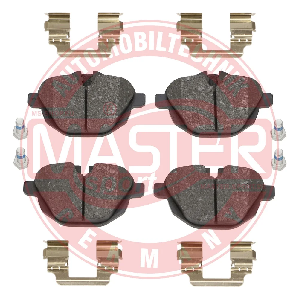 BRAKE PADS PREMIUM TYú BMW 5 , i8 , X3 , X4 , Z4 MS MASTER-SPORT GERMANY 130