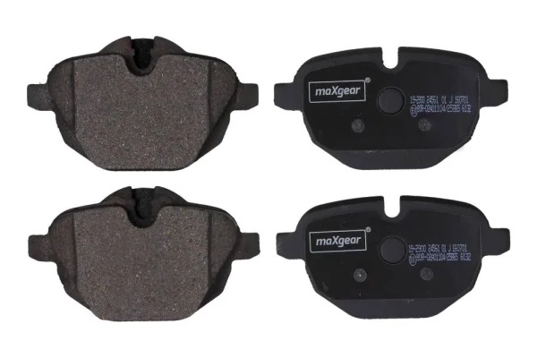 Sada brzdových destiček, kotoučová brzda MAXGEAR 19-2900