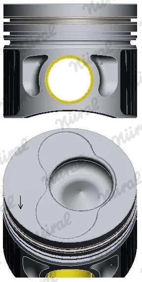 Píst NÜRAL 87-114900-15