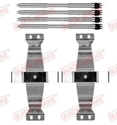 Sada příslušenství, obložení kotoučové brzdy QUICK BRAKE 109-0122