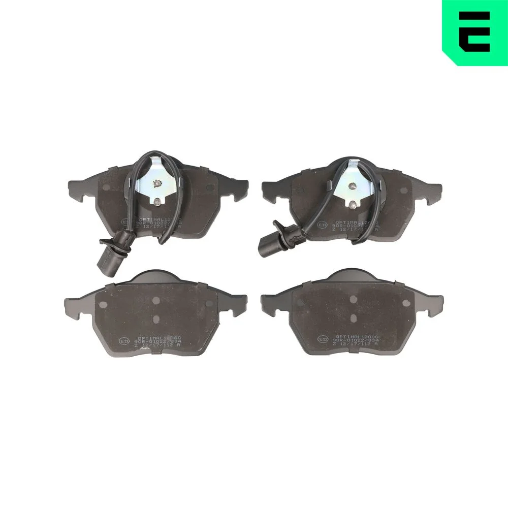 Sada brzdových destiček, kotoučová brzda OPTIMAL BP-12080