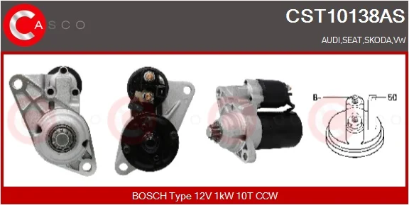 Startér CASCO CST10138AS
