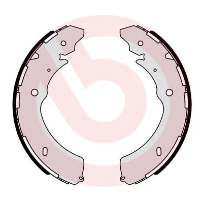Sada brzdových čelistí BREMBO S34508 Sada brzdových čelistí BREMBO S34508