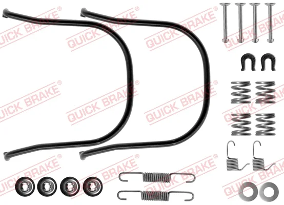 Sada příslušenství, brzdové čelisti QUICK BRAKE 105-0634