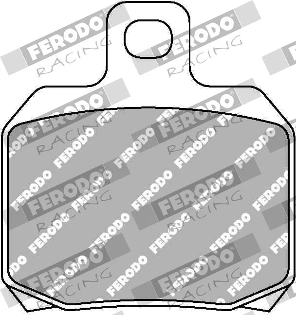 Sada brzdových destiček, kotoučová brzda FERODO RACING FDB2074P