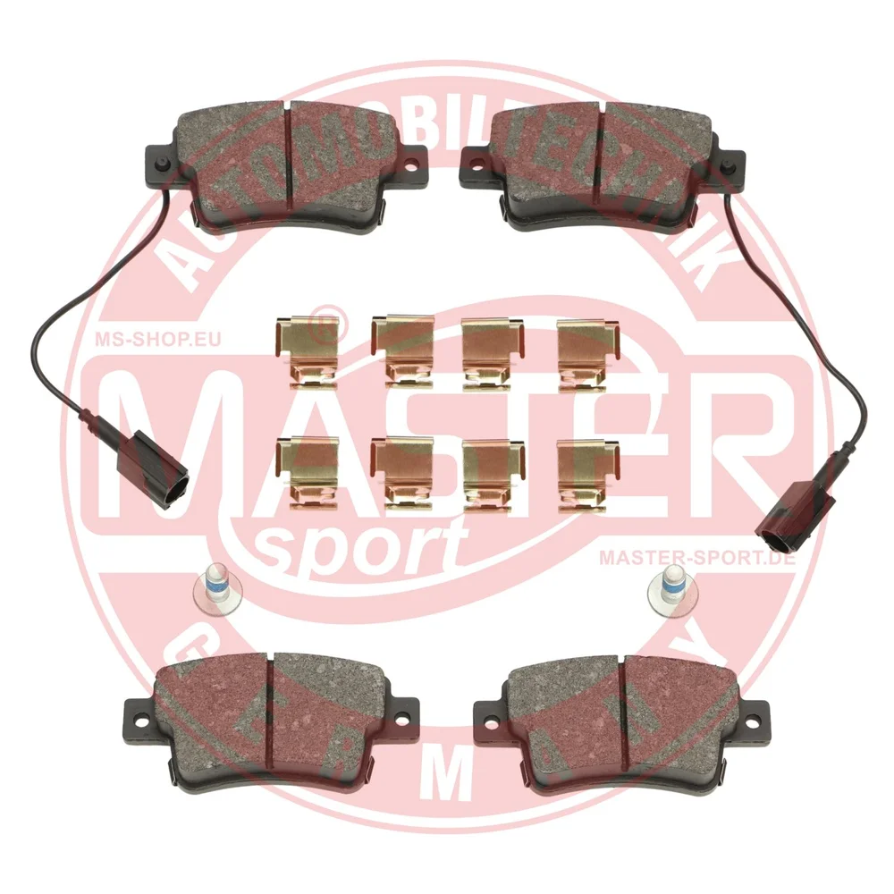Sada brzdových destiček, kotoučová brzda MASTER-SPORT GERMANY 13046038622N-SET-MS