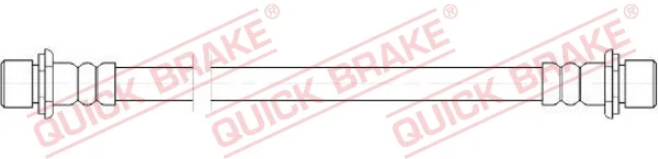 Brzdová hadice QUICK BRAKE 25.078 – OE 9094702F40 Brzdová hadice QUICK BRAKE 25.078 – OE 9094702F40