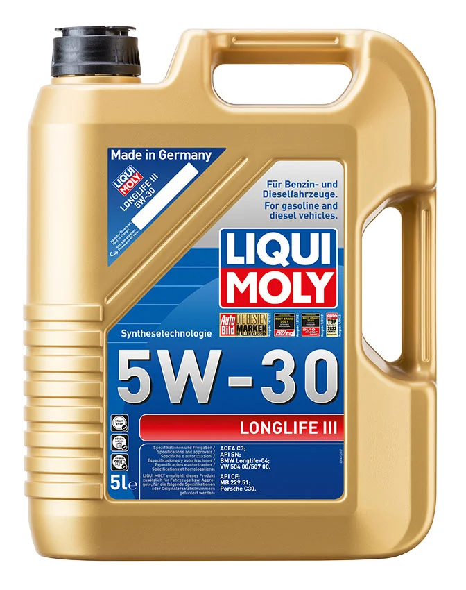 Motorový olej longlife iii 5w-30 LIQUI MOLY 20822 Motorový olej longlife iii 5w-30 LIQUI MOLY 20822