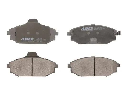Sada brzdových destiček, kotoučová brzda ABE C10507ABE Sada brzdových destiček, kotoučová brzda ABE C10507ABE