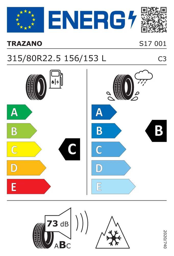315/80R22.5 CTZ TRANSS17 TRAZANO 315/80R22.5CTZTRANSS17 315/80R22.5 CTZ TRANSS17 TRAZANO 315/80R22.5CTZTRANSS17