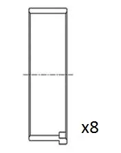 Ojniční ložisko FAI AutoParts BB2052-STD – OE 89FF6211AIB Ojniční ložisko FAI AutoParts BB2052-STD – OE 89FF6211AIB