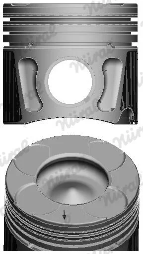 Píst NÜRAL 87-435706-10