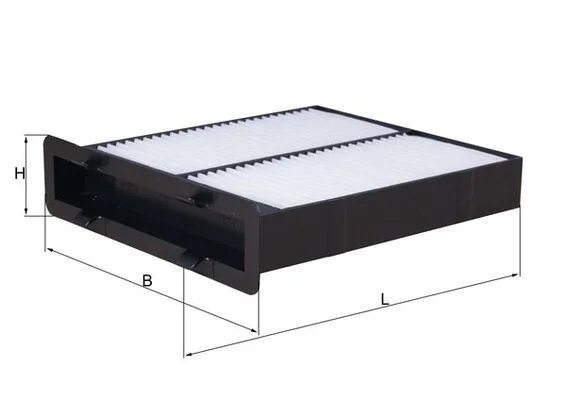 Filtr, vzduch v interiéru KNECHT LA682 Filtr, vzduch v interiéru KNECHT LA682
