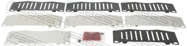 Sada příslušenství, obložení kotoučové brzdy FEBEST 0103-KDJ150F