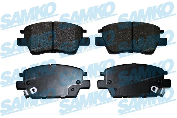 Sada brzdových destiček, kotoučová brzda SAMKO 5SP2051