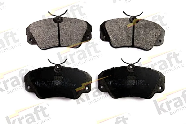 Sada brzdových destiček, kotoučová brzda KRAFT AUTOMOTIVE 6001570