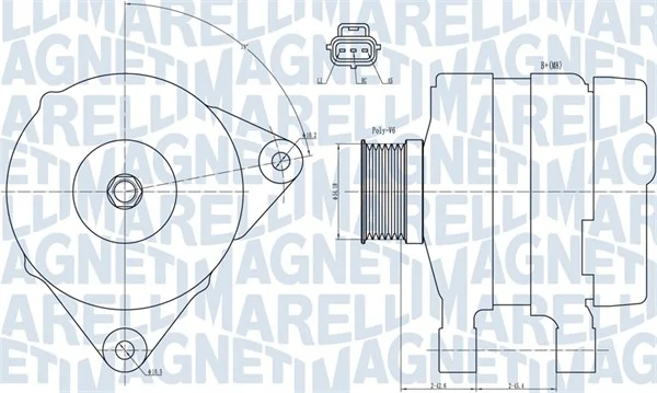 generátor MAGNETI MARELLI 063731834010