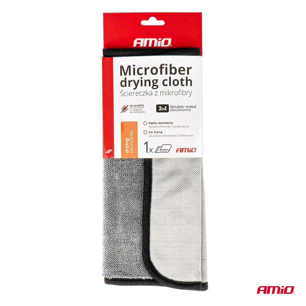 Utěrka na sušení z mikrovlákna 40x30cm 550g AMIO-03981 - Obrázek 5