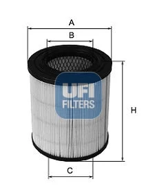 Vzduchový filtr UFI 27.B31.00 Vzduchový filtr UFI 27.B31.00