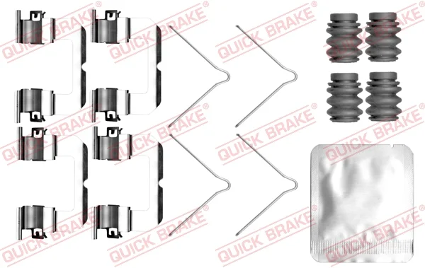 Sada příslušenství, obložení kotoučové brzdy QUICK BRAKE 109-0099