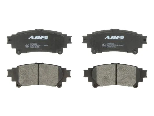 Sada brzdových destiček, kotoučová brzda ABE C22042ABE