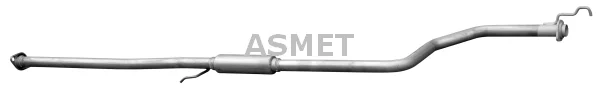 Stredni tlumic vyfuku ASMET 13.009