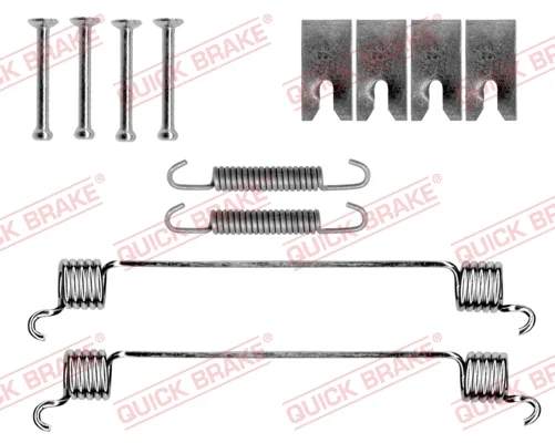 Sada příslušenství, brzdové čelisti QUICK BRAKE 105-0056
