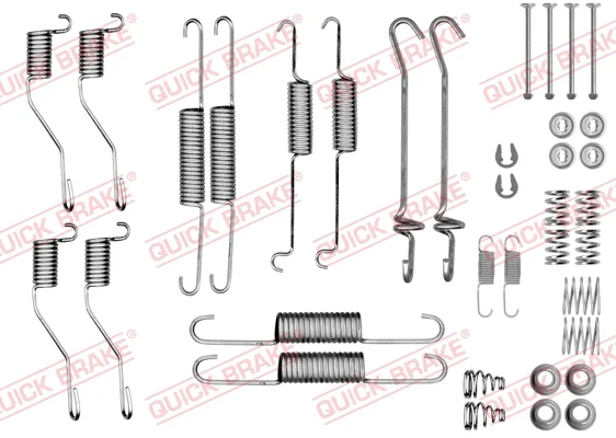Sada příslušenství, brzdové čelisti QUICK BRAKE 105-0852