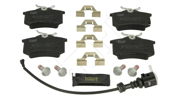 Sada brzdových destiček, kotoučová brzda HART 260559