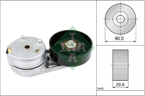 Napínací rameno, žebrovaný klínový řemen Schaeffler INA 534035810
