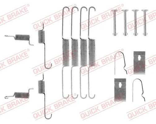 Sada příslušenství, brzdové čelisti QUICK BRAKE 105-0663