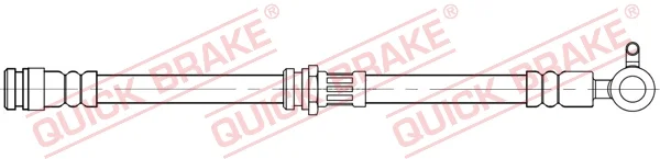 Brzdová hadice QUICK BRAKE 59.804