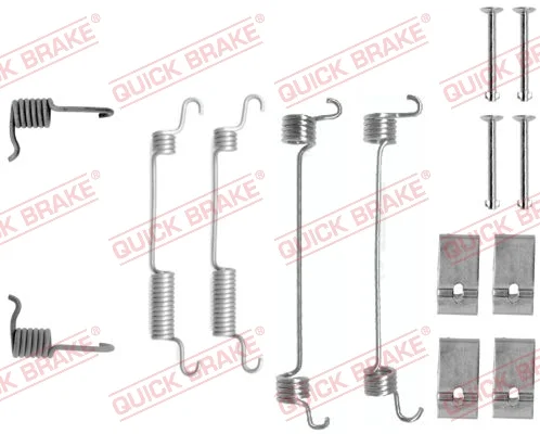 Sada příslušenství, brzdové čelisti QUICK BRAKE 105-0735